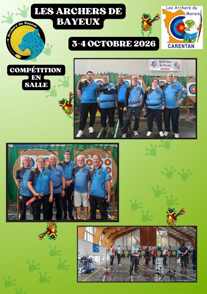 #-1Concours salle : Carentan 3-4 octobre 2026