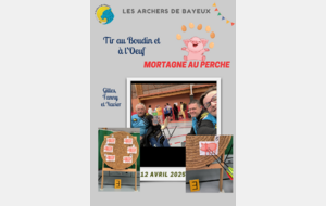 Tir Loisirs : Tir au Boudin et à l'Oeuf, Mortagne au Perche, le 12 avril 2025