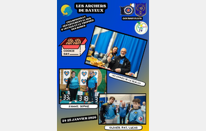 #14-Concours salle : cd 14 jeunes + trophée des roses ,courseulles24-25 janvier 2026