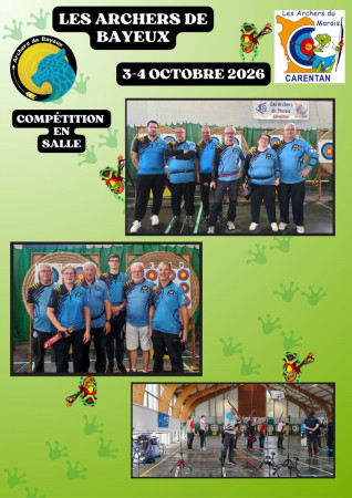 #-1Concours salle : Carentan 3-4 octobre 2026