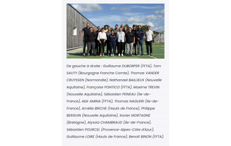 1-Formation DEJEPS pour notre entraineur !