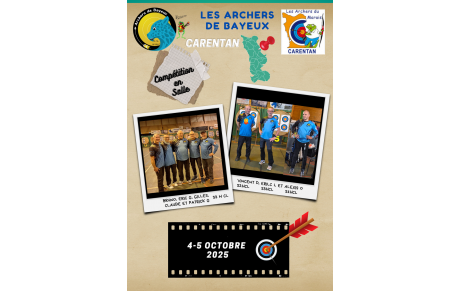 #1-Concours salle : Carentan- 4 et 5 octobre 2025