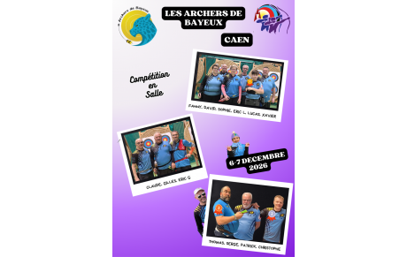 #9-Concours salle : Caen 6-7 decembre 2025
